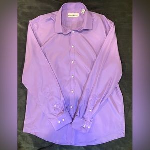 Beverly Hills Polo Club, men’s button down, size large (16-16.5), purple